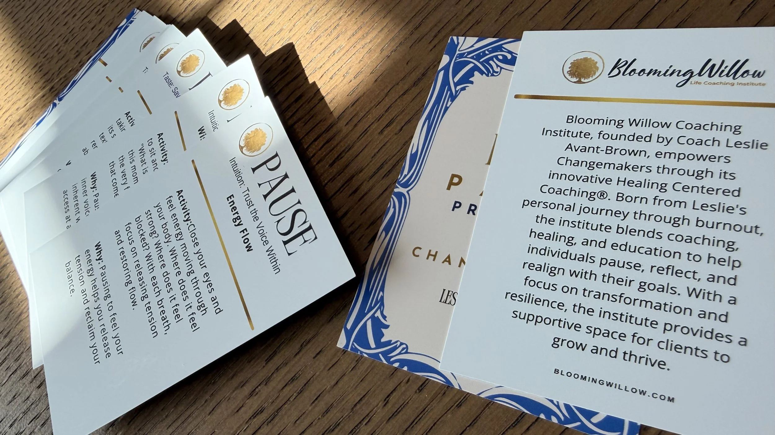 Pause as a Practice Cards