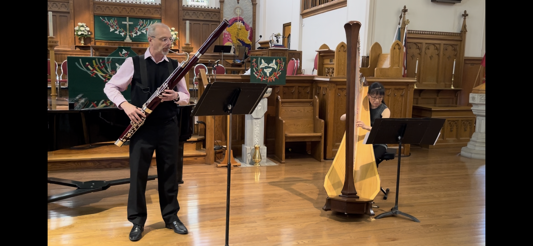 Bernard Andrès, Chant d'arrière saison no 7 for bassoon and harp