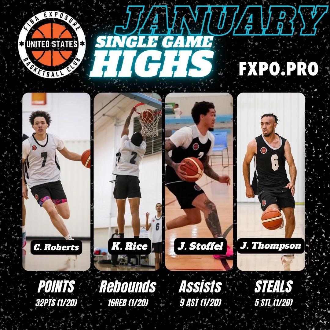 🗣️FXPO Top Performers of January- PLAYER OF THE MONTH - @king_caelum (32 pts, 12 reb, 4 ast, 4 stl, 45.7% eFG on 35 FGA) 📊 Monthly leaders, single game highs and top 10 players for all stat categories. #fiba #fibaagent 
#asiabasketball #chinabasket