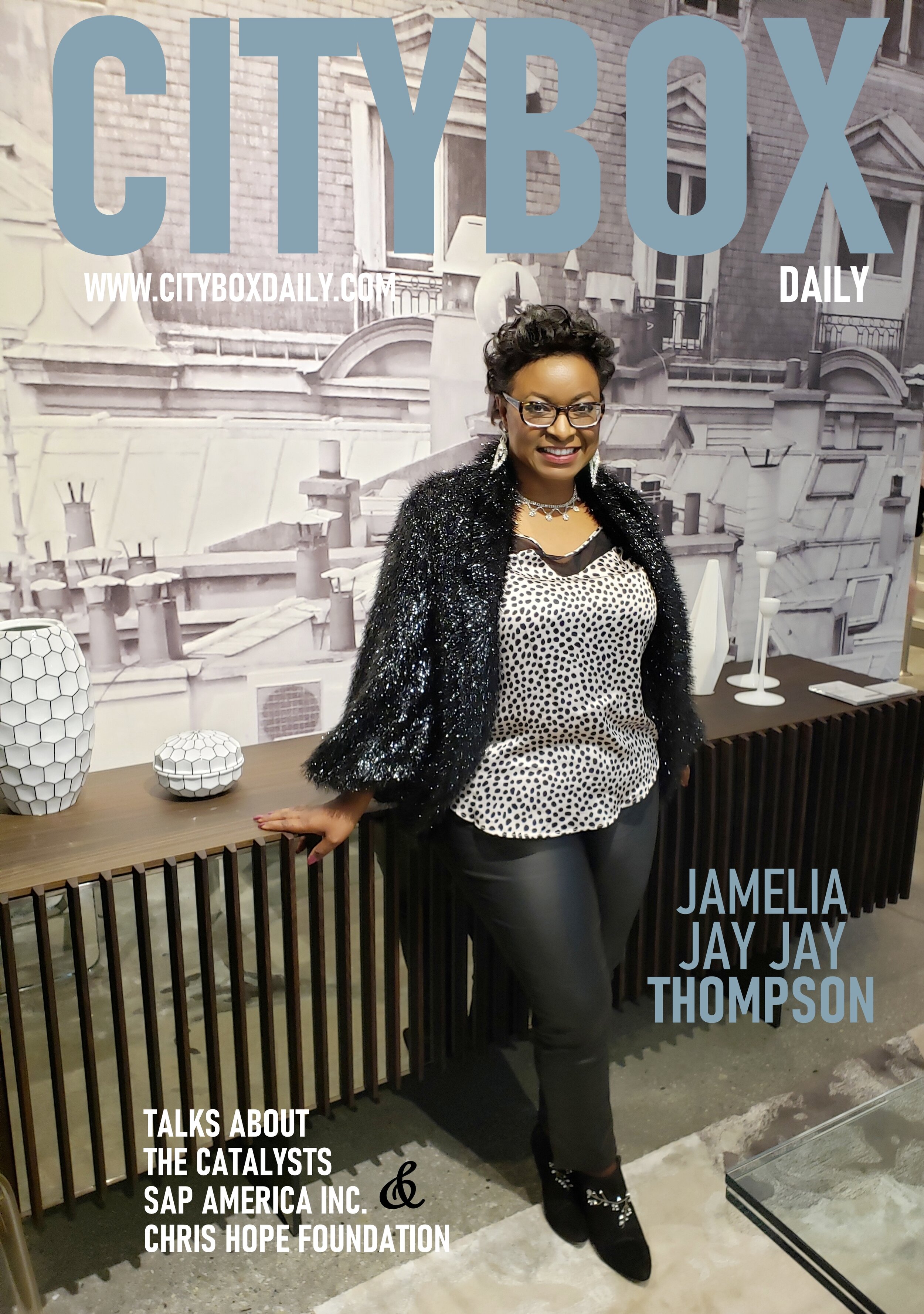 Jay Jay Thompson shares her corporate success at SAP America Inc. & Chris  Hope Foundation — CITYBOX MEDIAAffordable Luxury Branding & Advertising for  Small Business Owners & Entrepreneurs