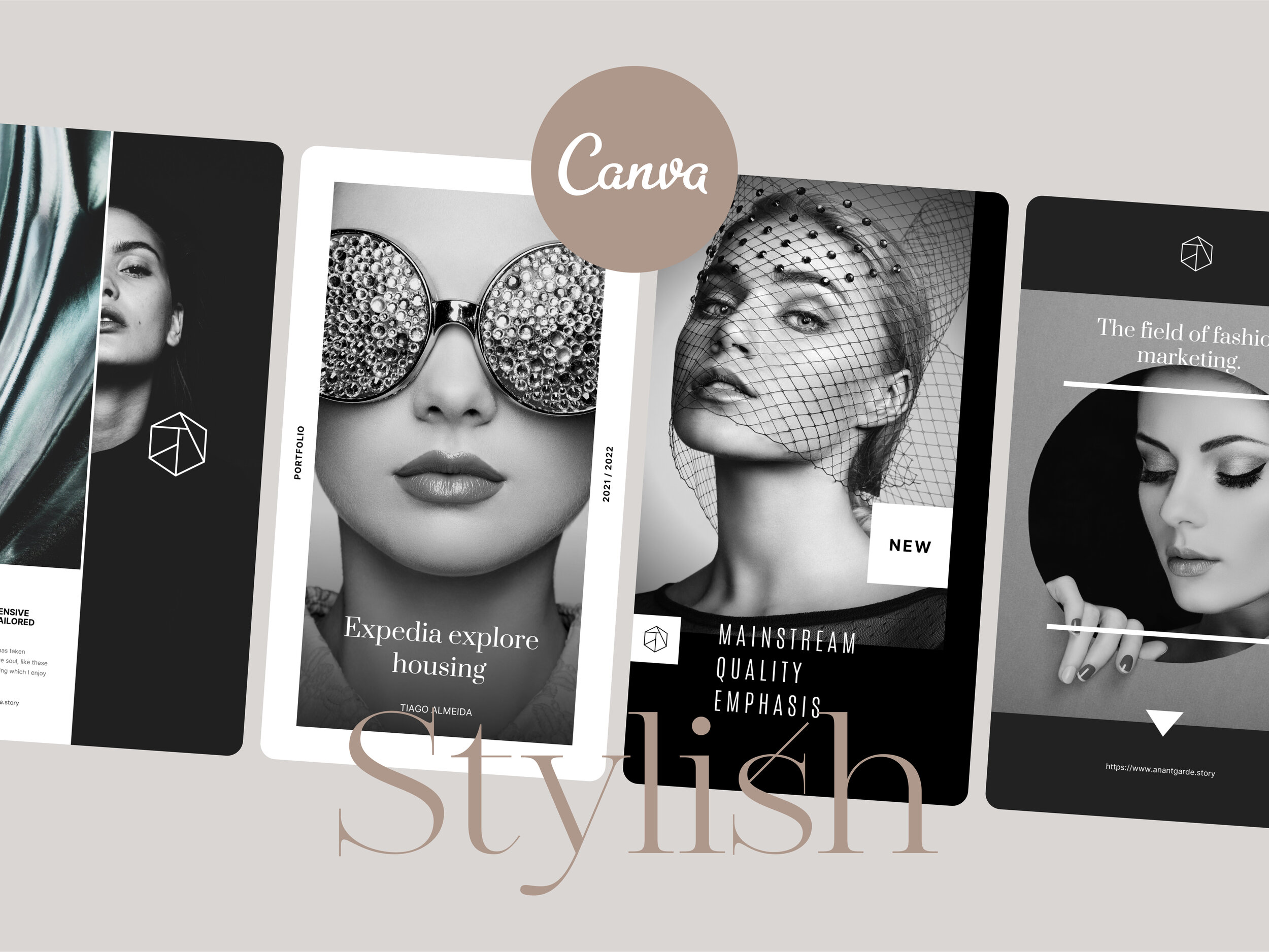 Download Stylish Canva Social Media Instagram Templates Graphic Design Templates Shop Goashape Studio