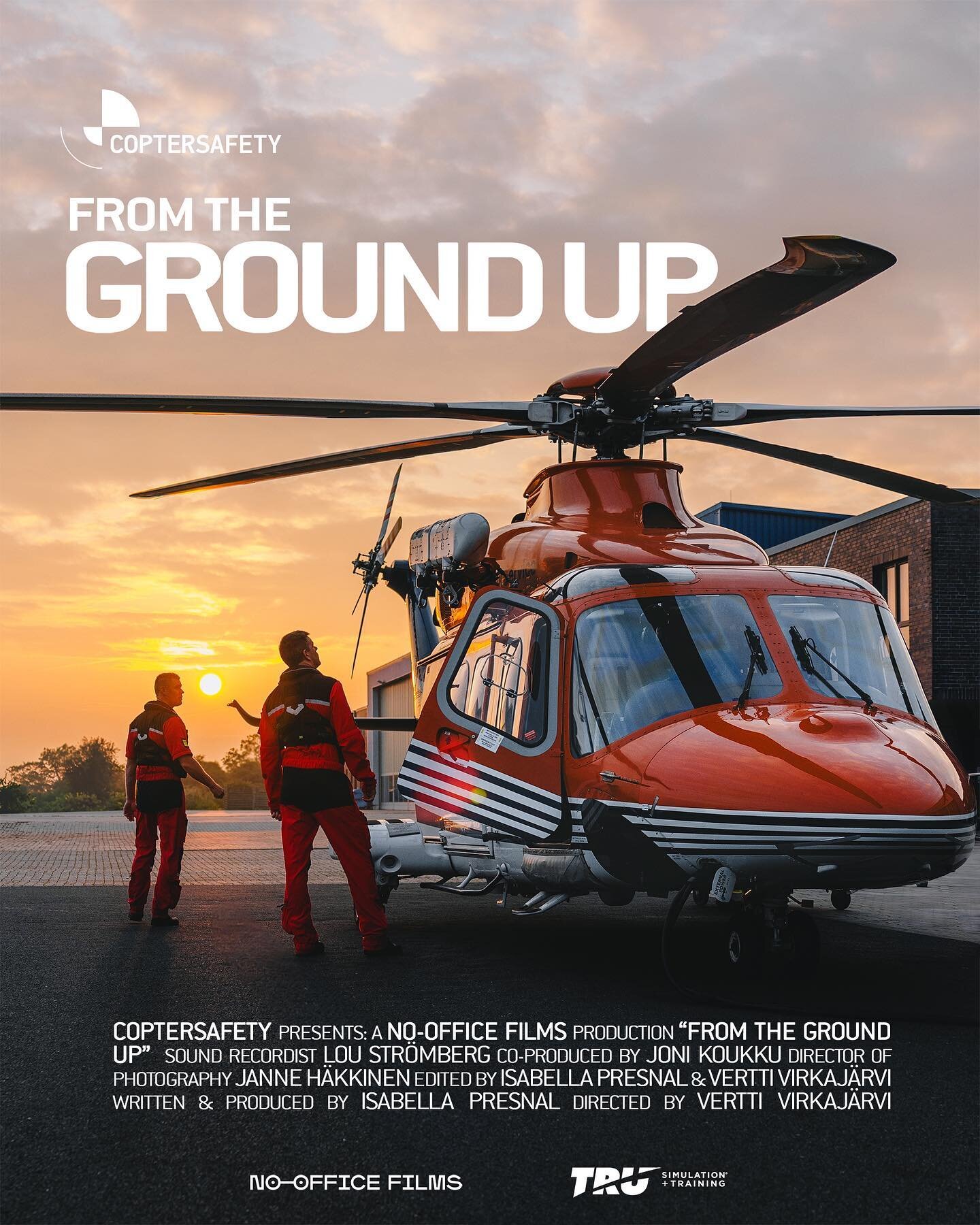 Presenting &ldquo;From the Ground Up&rdquo; a documentary short film about helicopter pilots 🚁

This film shares three pilots stories who work in different sectors, and debunks Hollywood&rsquo;s misconceptions about helicopter safety.

We&rsquo;re h