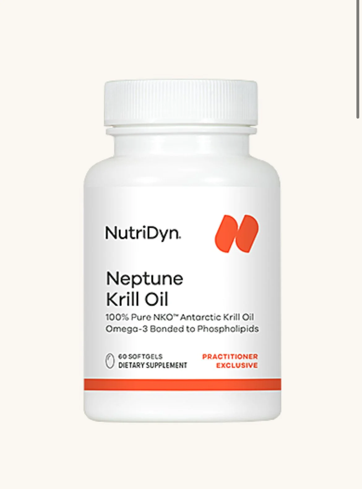 NutriDyn Neptune Krill Oil: 60 soft gel capsules