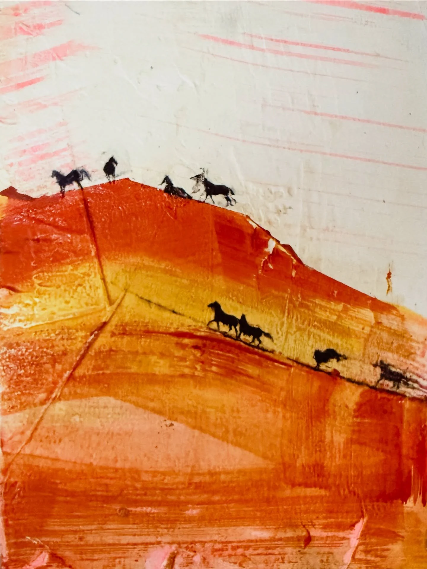 I can&rsquo;t quite believe it but this time next week I will be winging my way to California to spend a month at a wild horse sanctuary !🇺🇸✈️

I&rsquo;m going to @returntofreedom to do an Artist Residency&hellip; l will live amongst the horses, dr