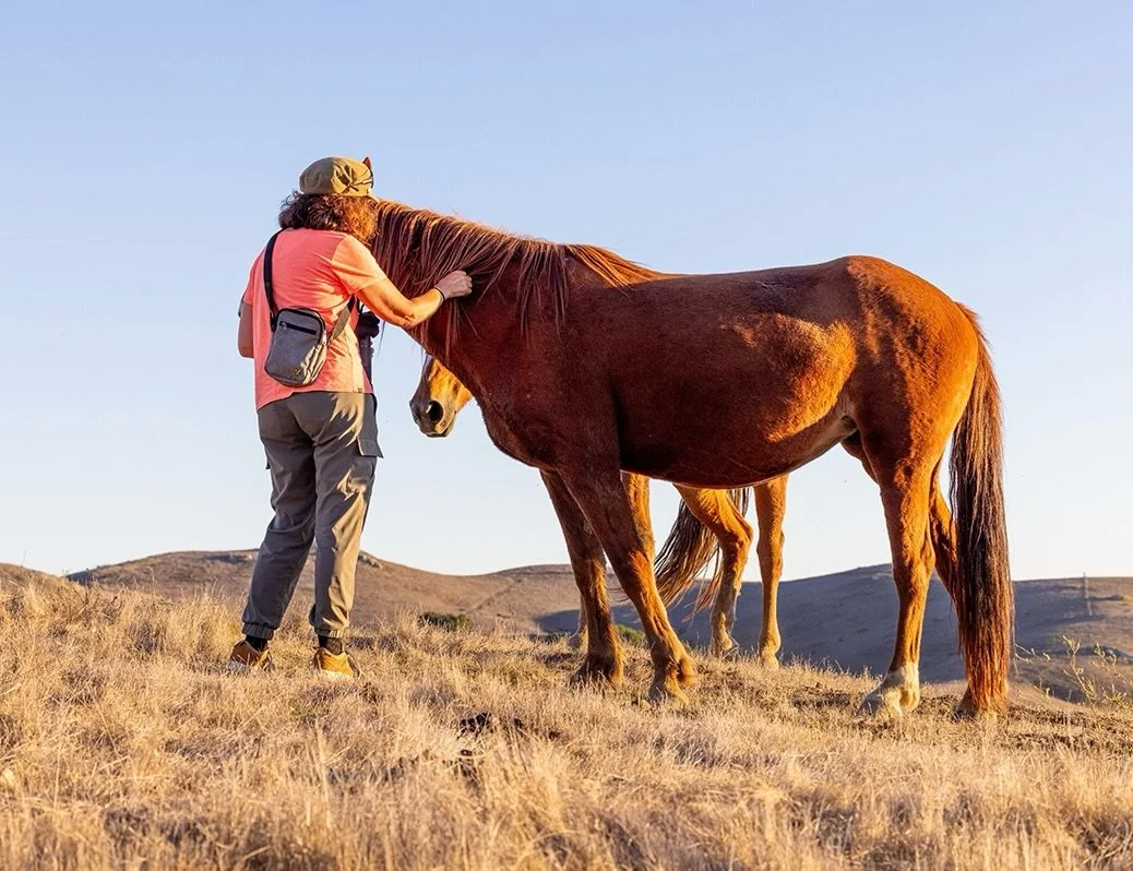 My trip to @returntofreedom was extraordinary for many reasons, but something happened on that Californian mountainside that I still struggle to put into words. A moment of connection so unexpected, so profound, it reshaped everything I thought I kne