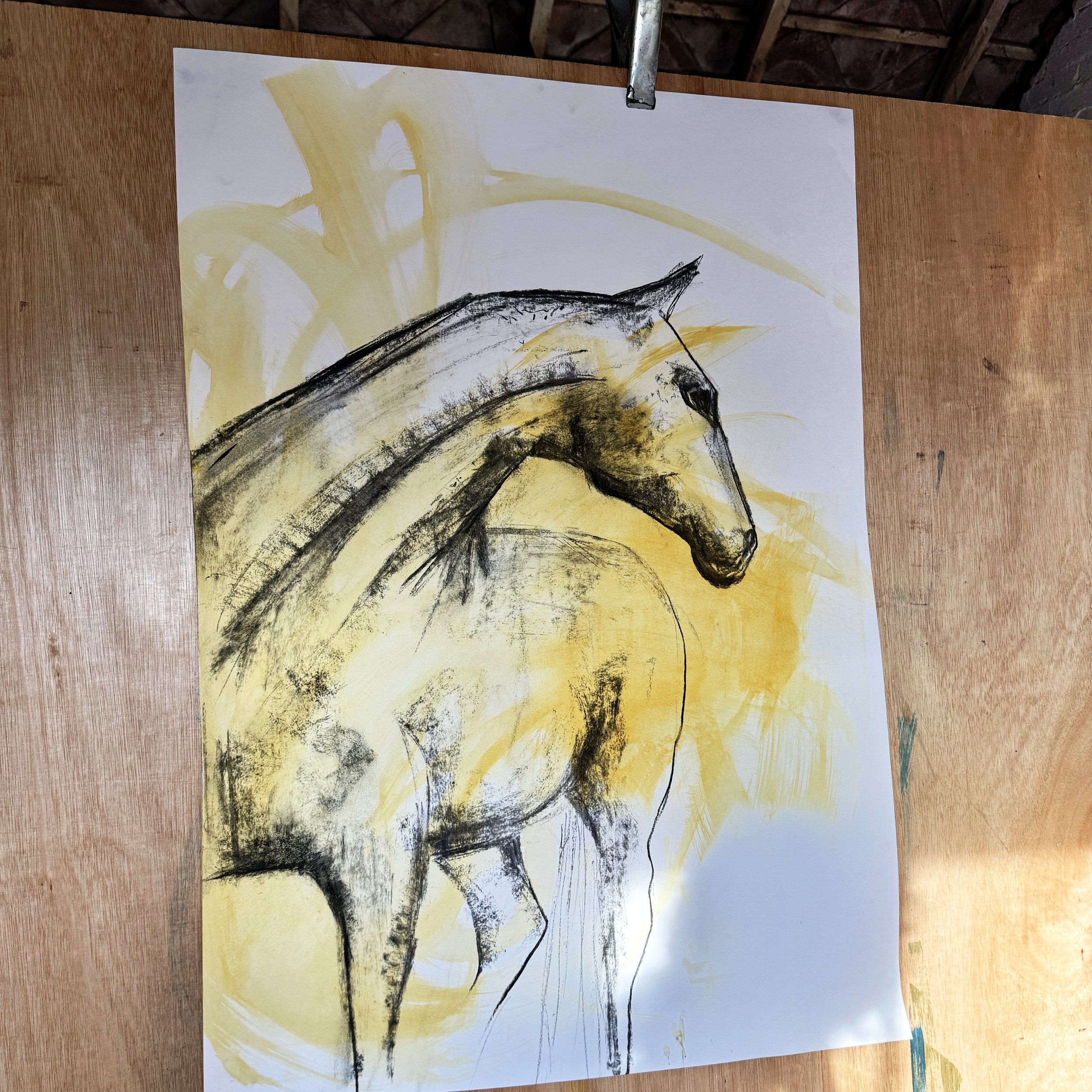 work-on-paper-charcoal-yellow-horse.jpg