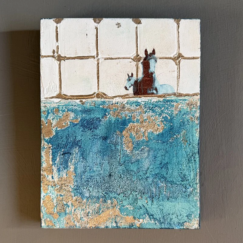 WATCHING PATIENTLY WAITING - Mini Painting