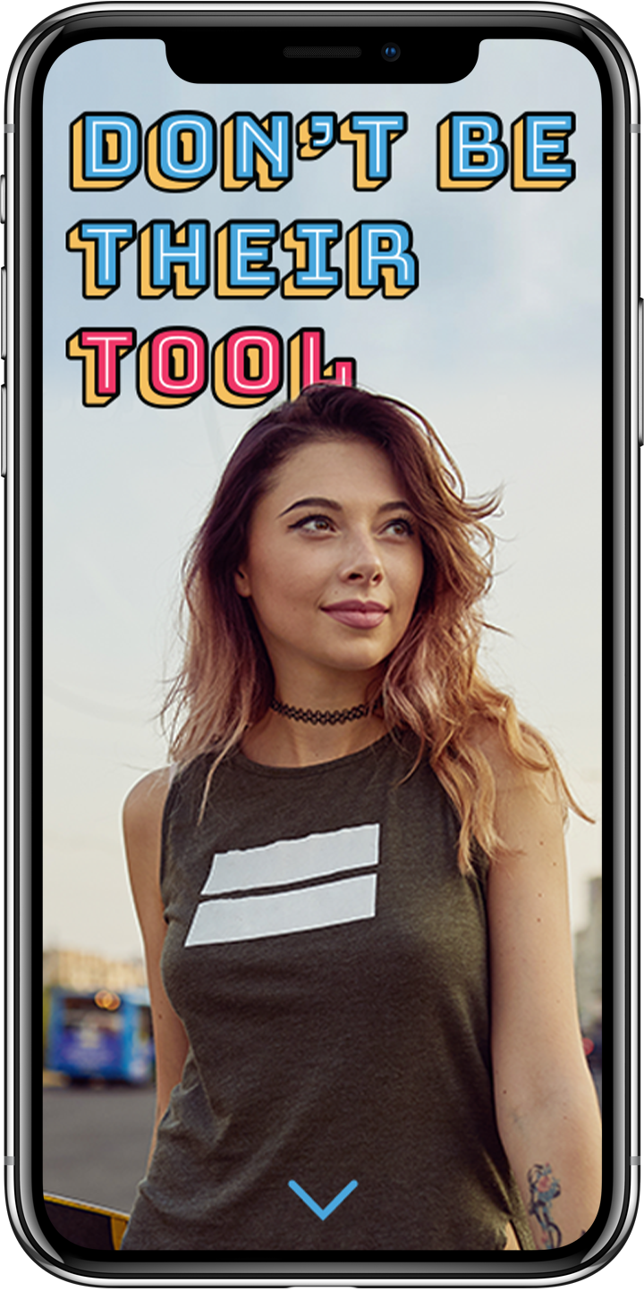Dont be their tool iPhone X copy.png