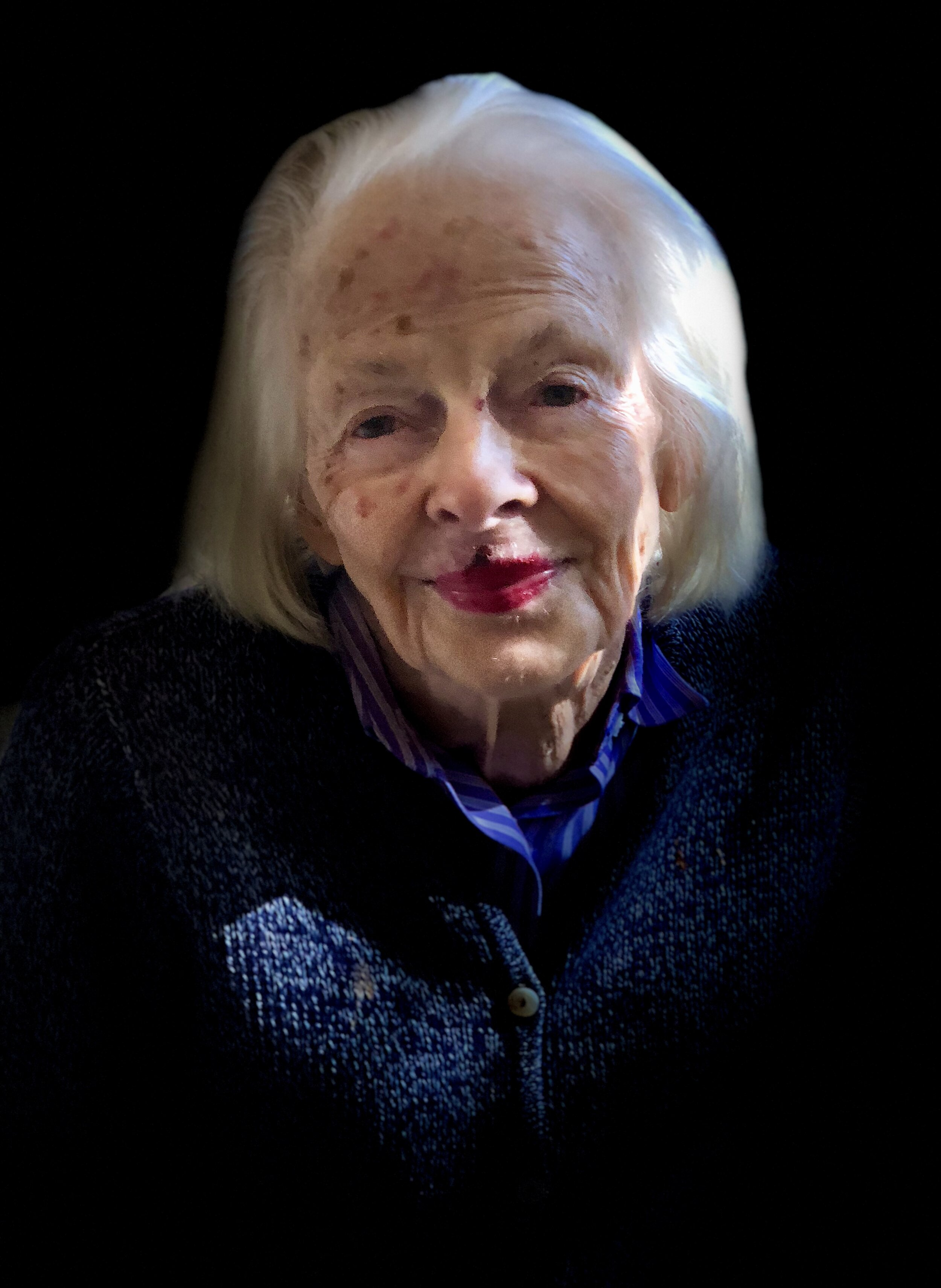 Julia Beecherl near the end of her life, Dallas