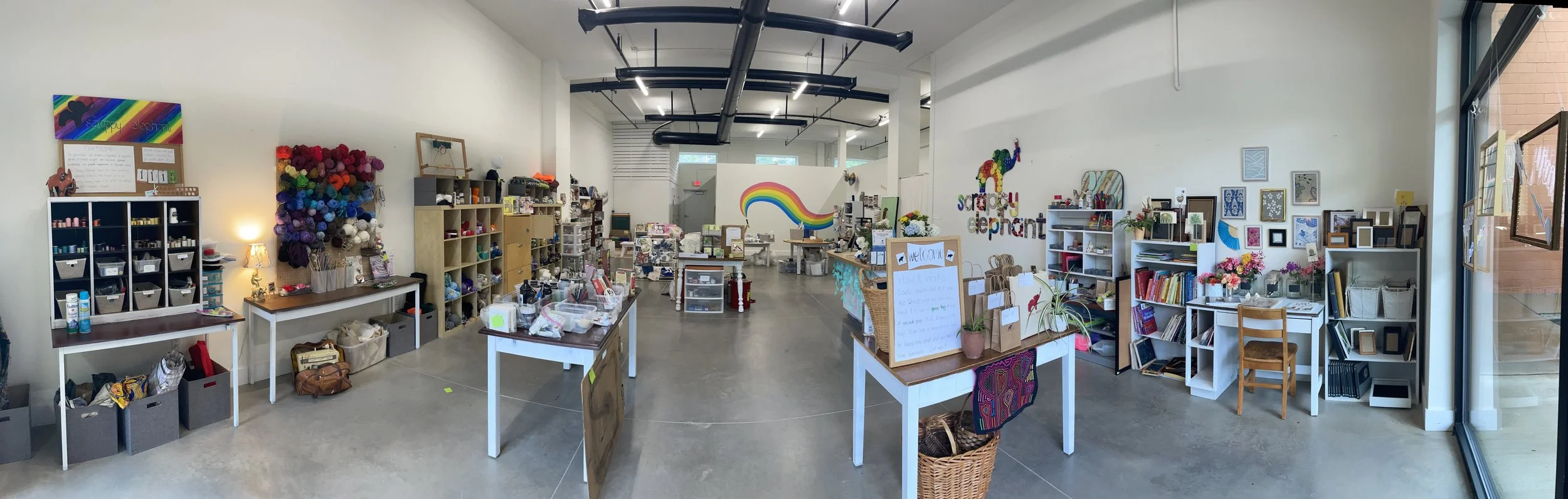 The Scrappy Elephant — Creative Reuse in Central Virginia