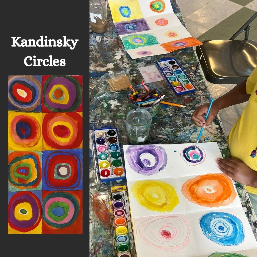 Circles of Color with Kandinsky
