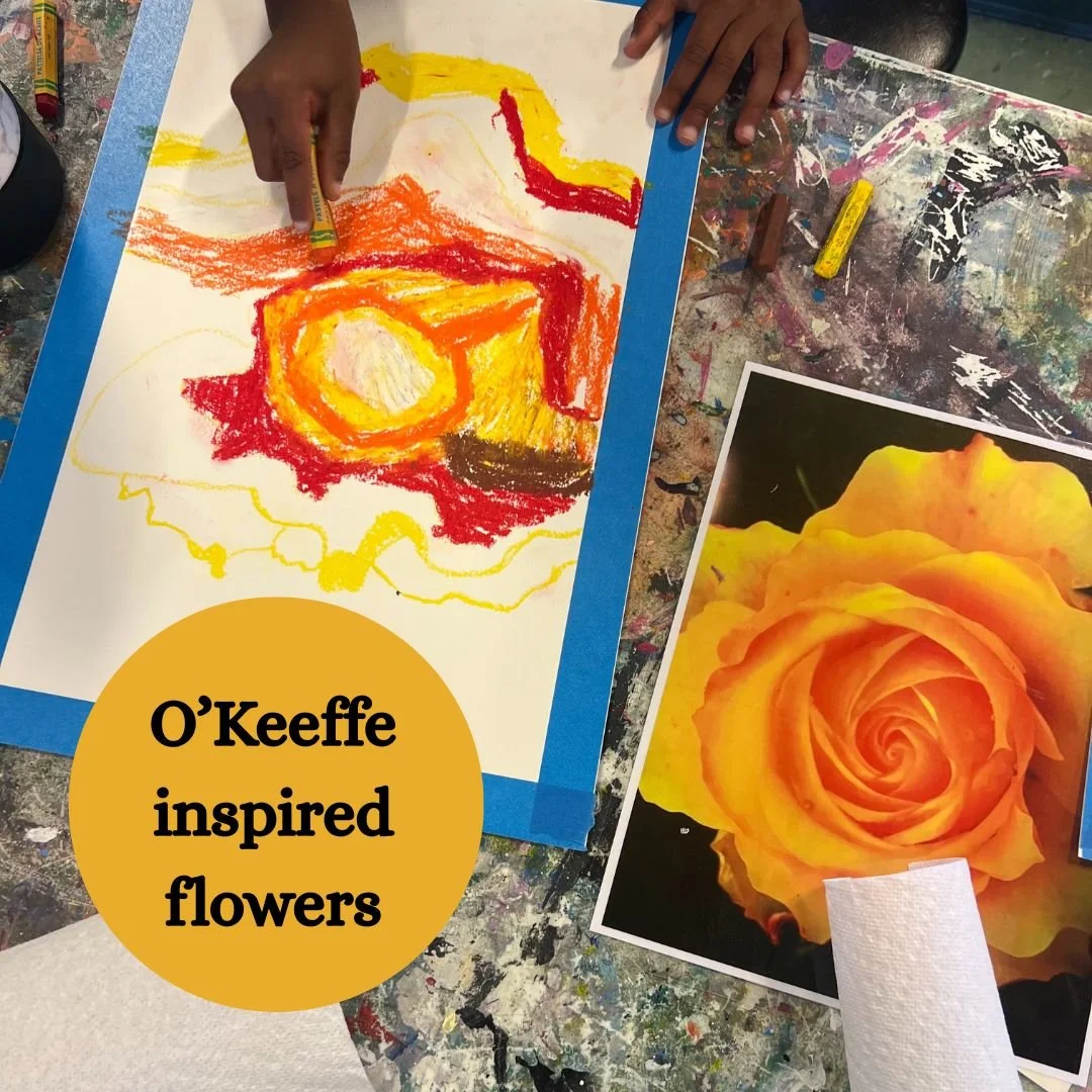 Big Beautiful Blooms with Georgia O’Keeffe