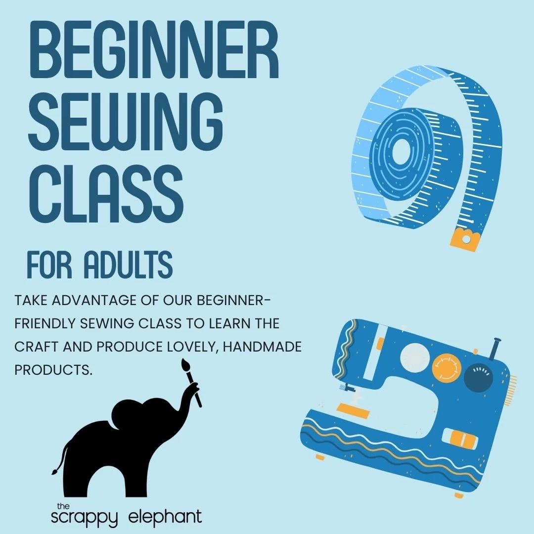 Beginner Sewing Class for Adults