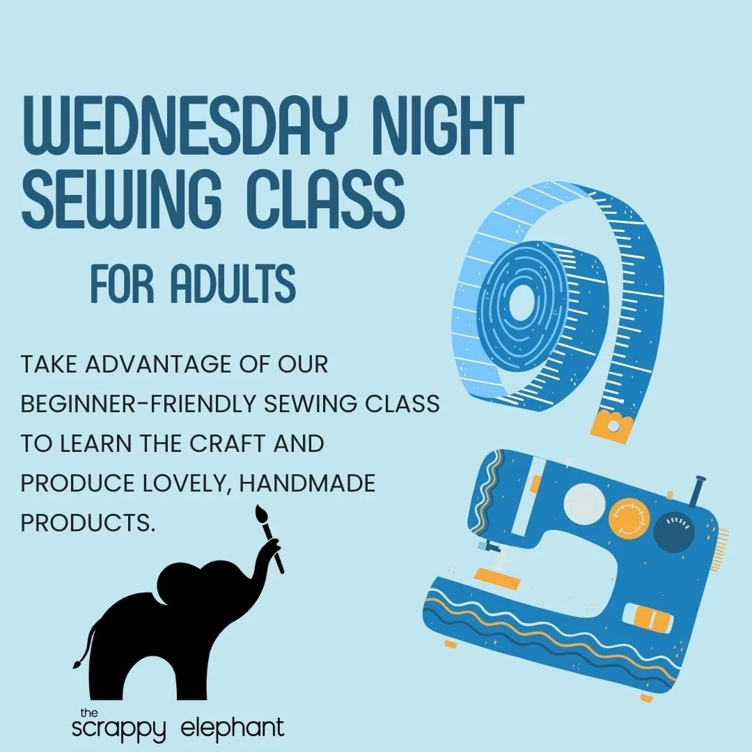 Wednesday Night Beginner Sewing for Adults