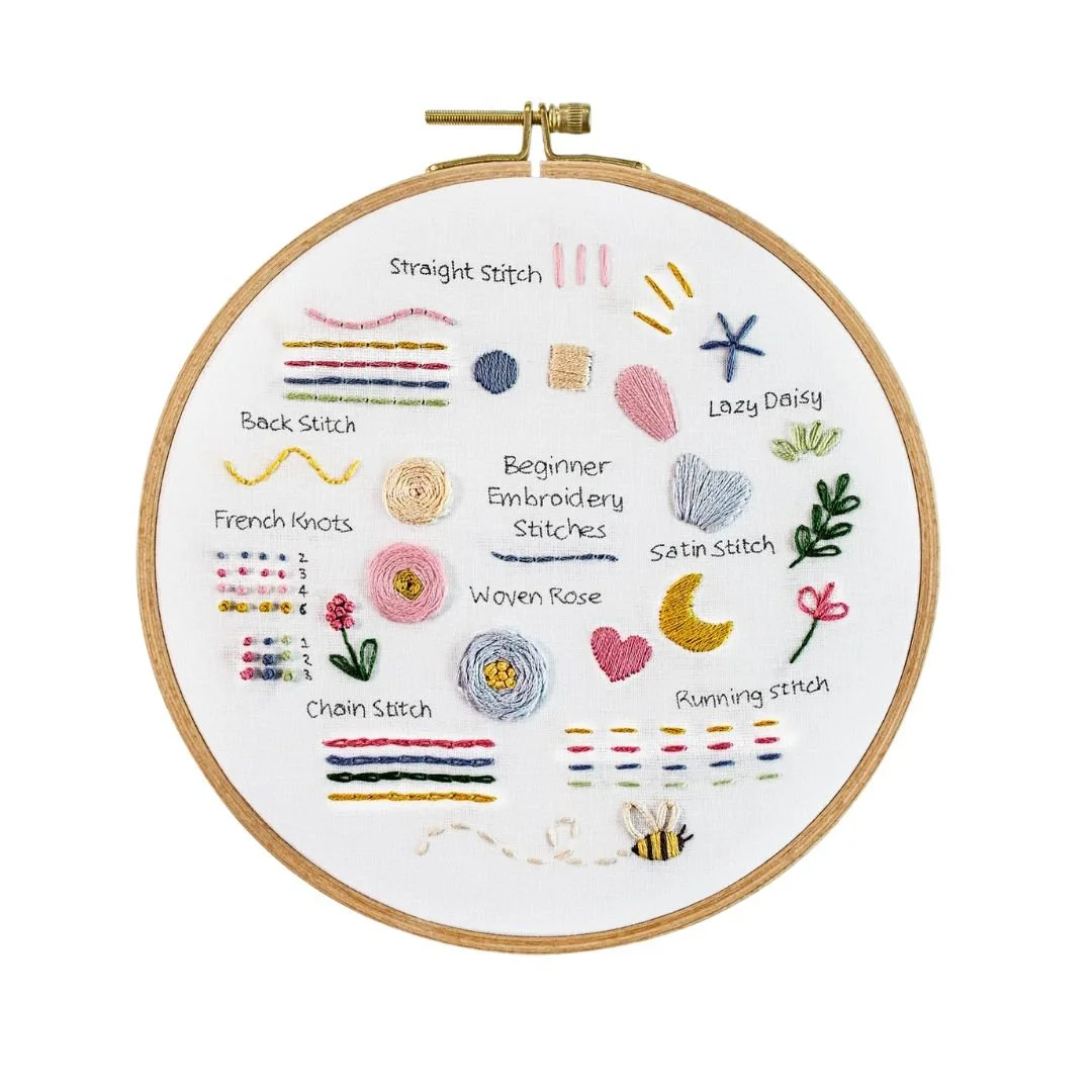 Embroidery Stitch Sampler 1