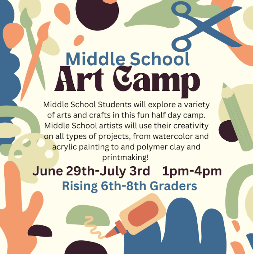 Middle School Art Camp