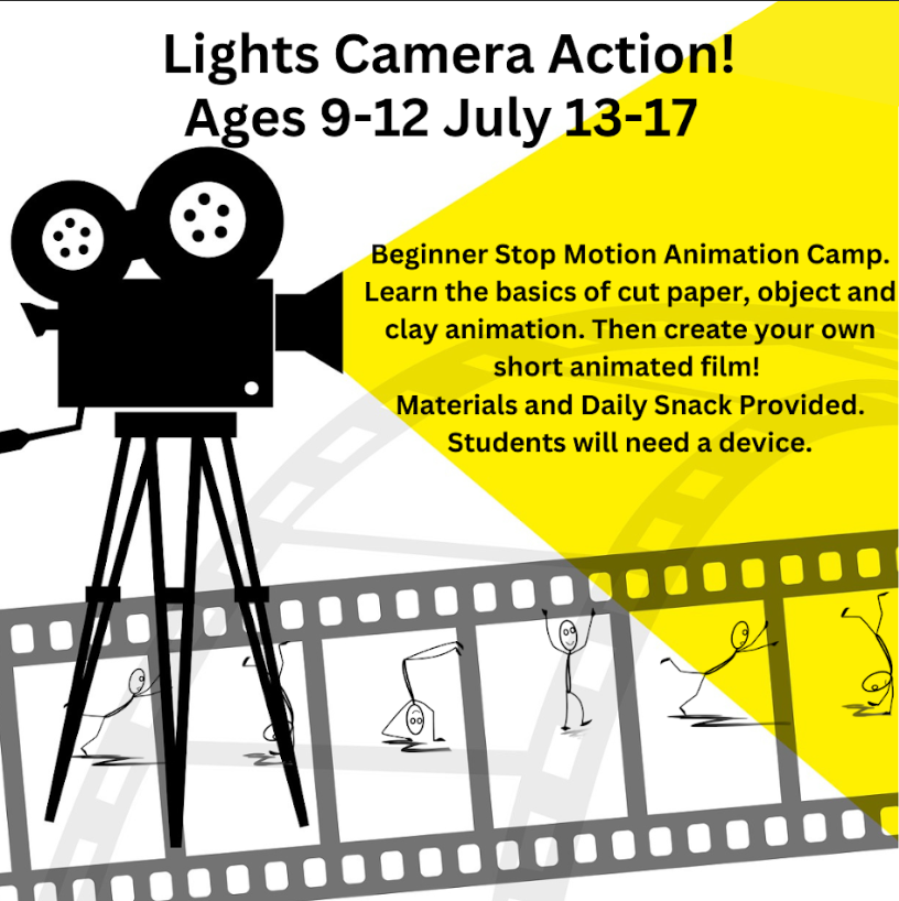 Lights, Camera, Action! Beginner Stop Motion Animation Camp