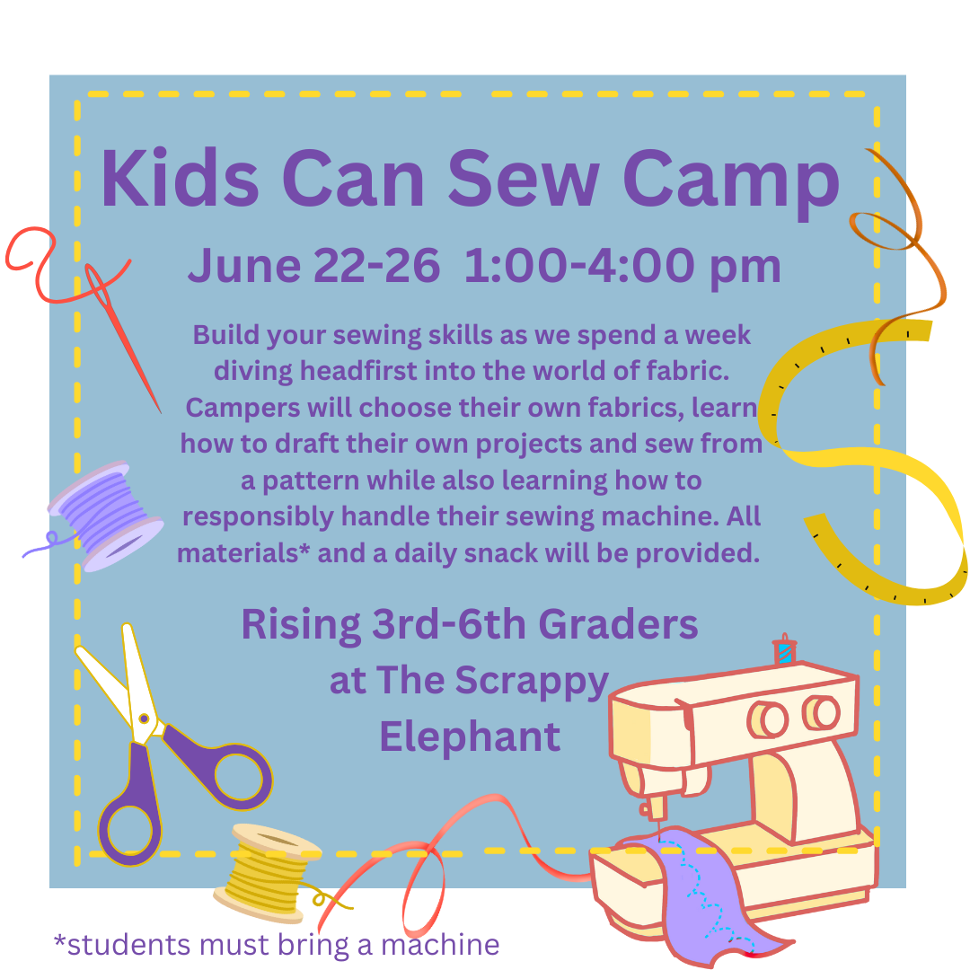 Kids Can Sew!