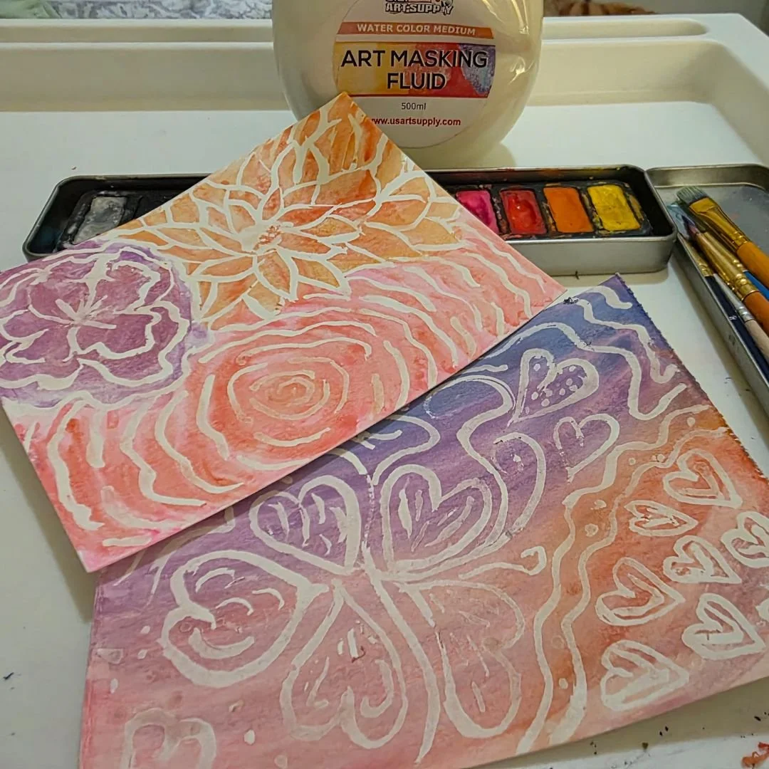 Galintines, Valentines Zentangles