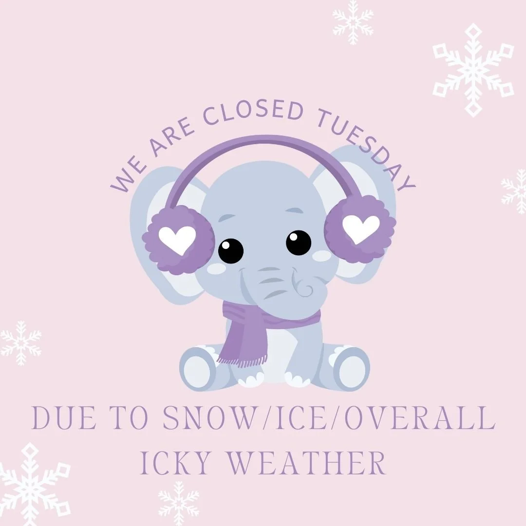 We will be closed on Tuesday, January 27th