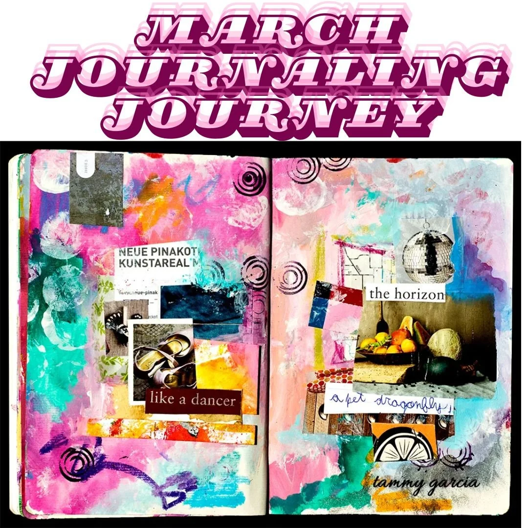 March Journaling Journey- Mixed Media Focus