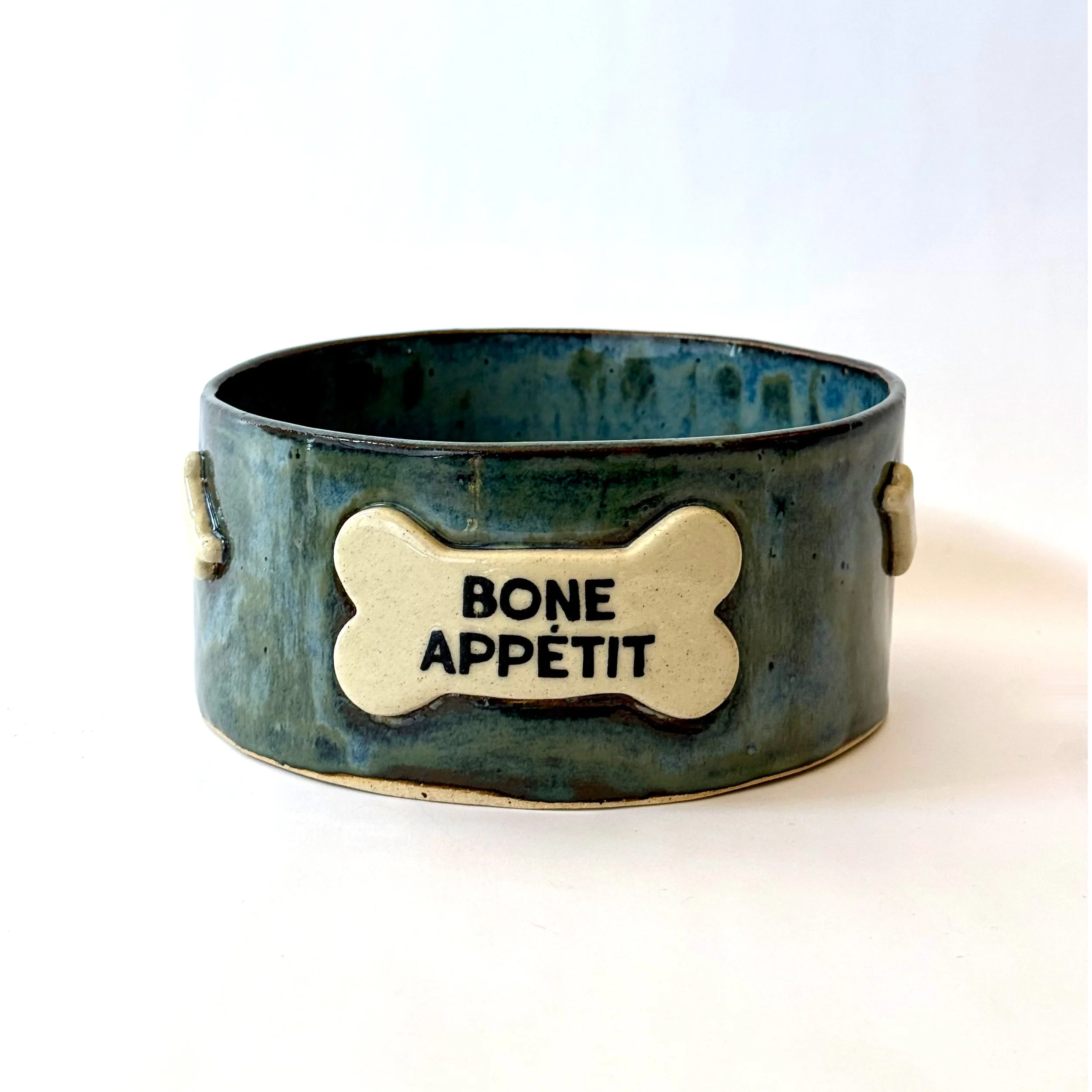 Sit, Stay, Slab Pet Bowls