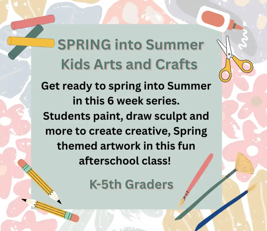 Spring Into Summer Arts and Crafts