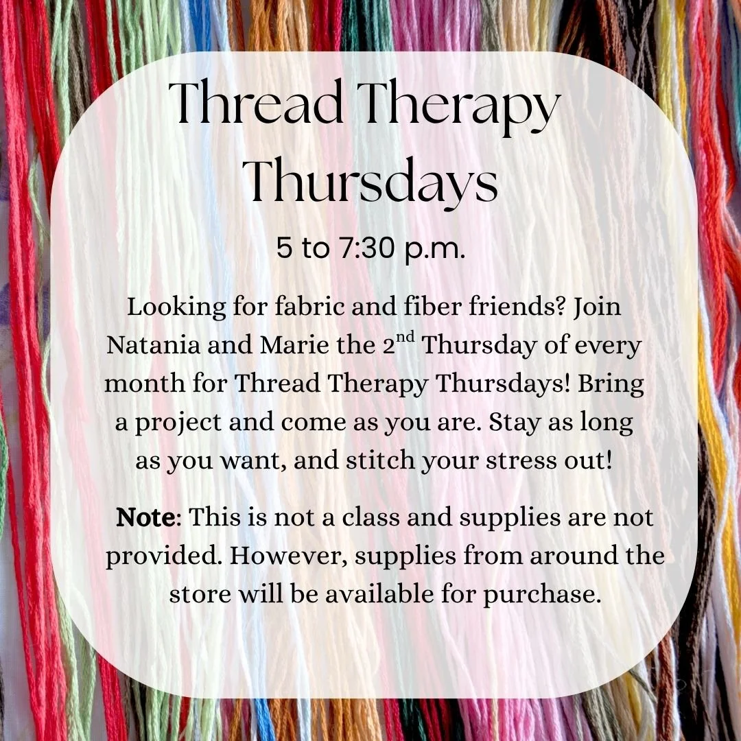 Thread Therapy Thursdays