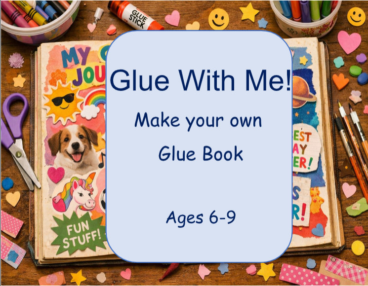 Glue with Me!  Making Glue Books
