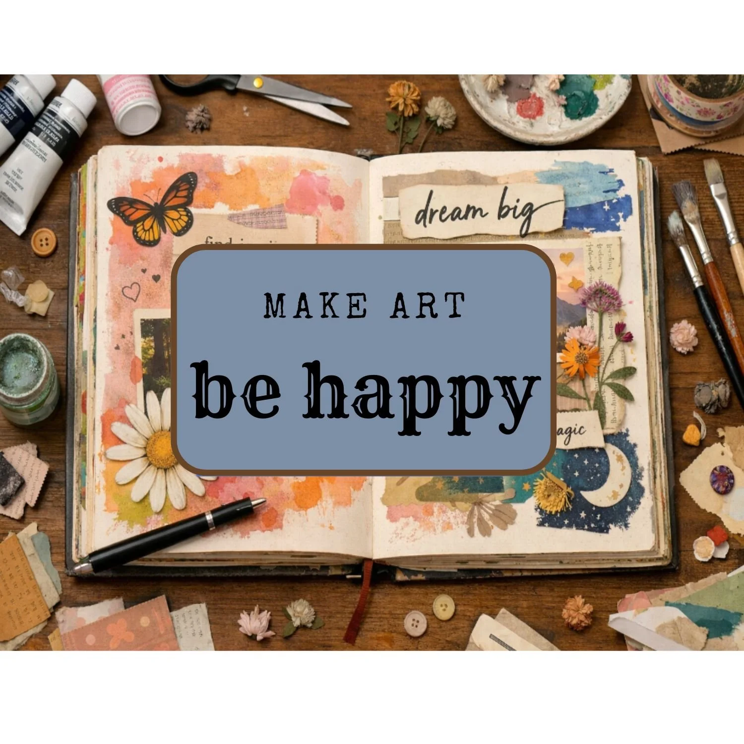 Make Art, Be Happy