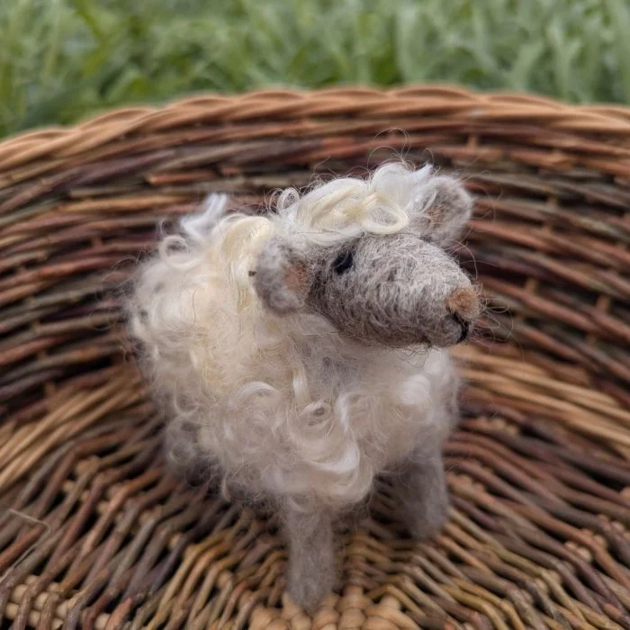 Needle Felted Sheep
