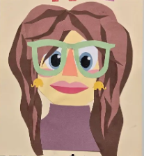 Construction Paper Portraits