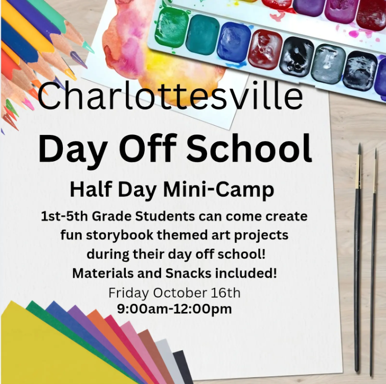 Charlottesville Day Off School Mini Camp