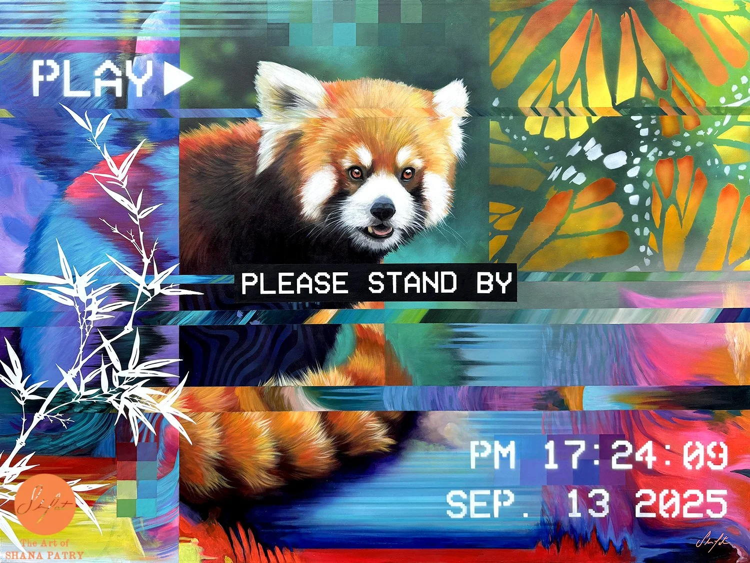 "Please stand by" print