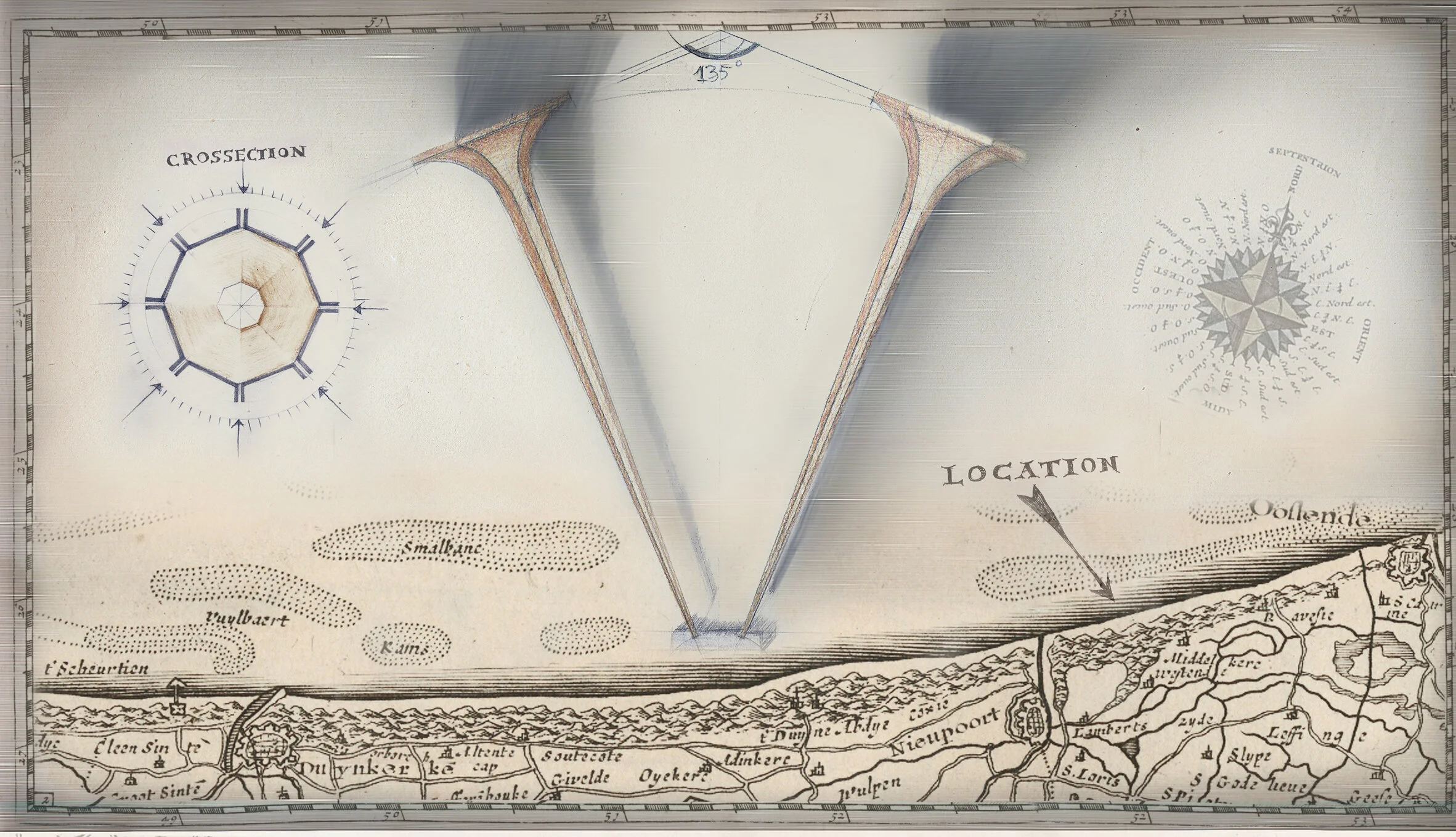  Sketch for a location 