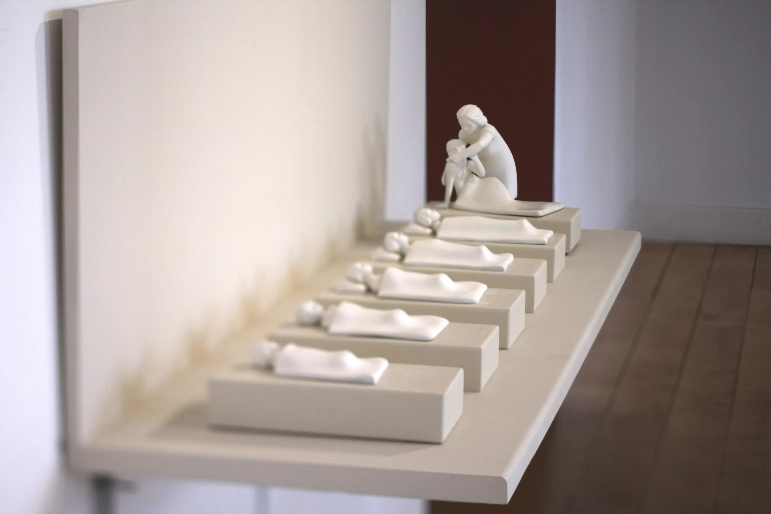 Magda Goebbels and Her Six Children. The Last Night