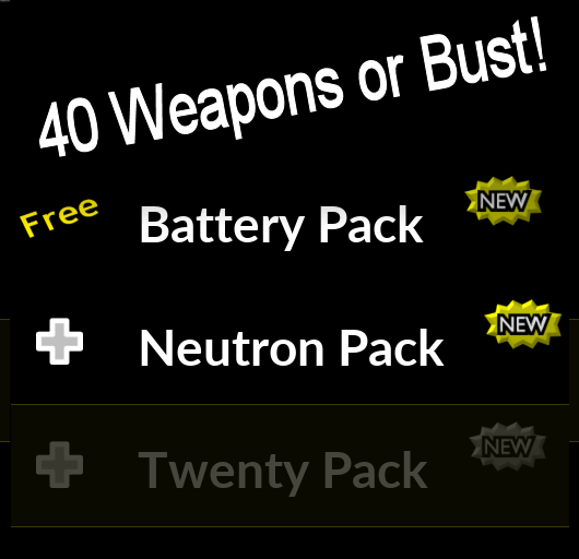 2021: 40 New Weapons for Pocket Tanks