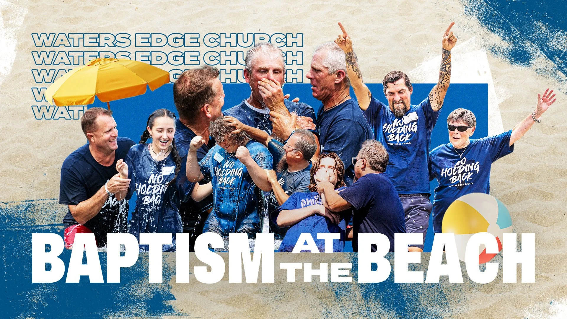 baptism at the beach event image