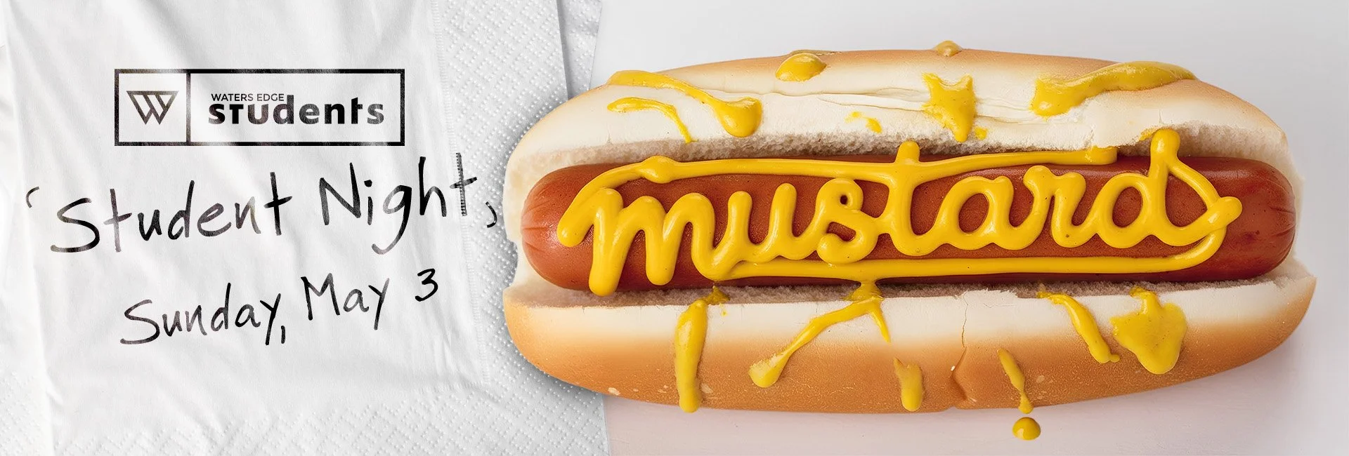 Student Night event - sunday may 3