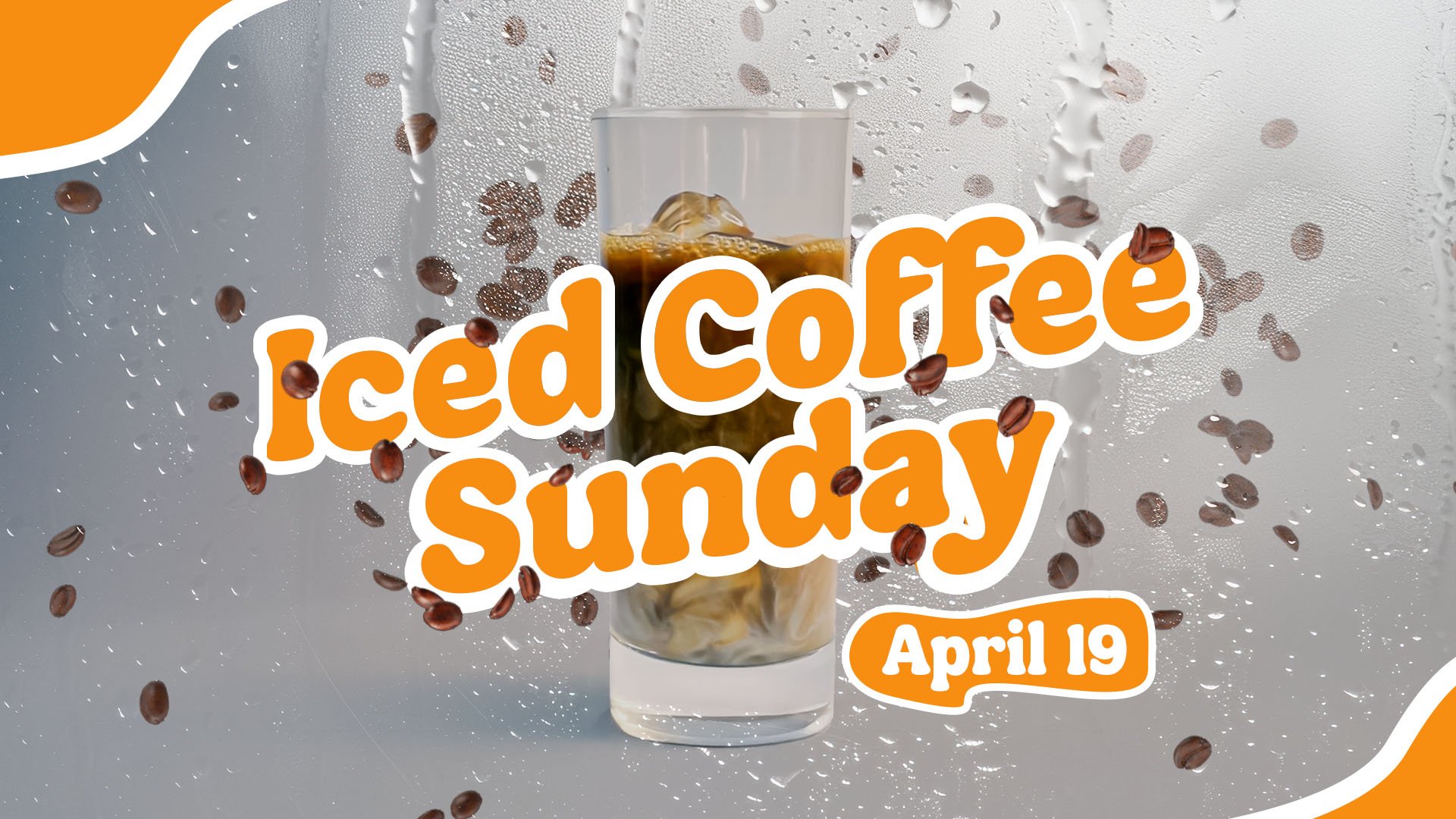 iced coffee sunday event