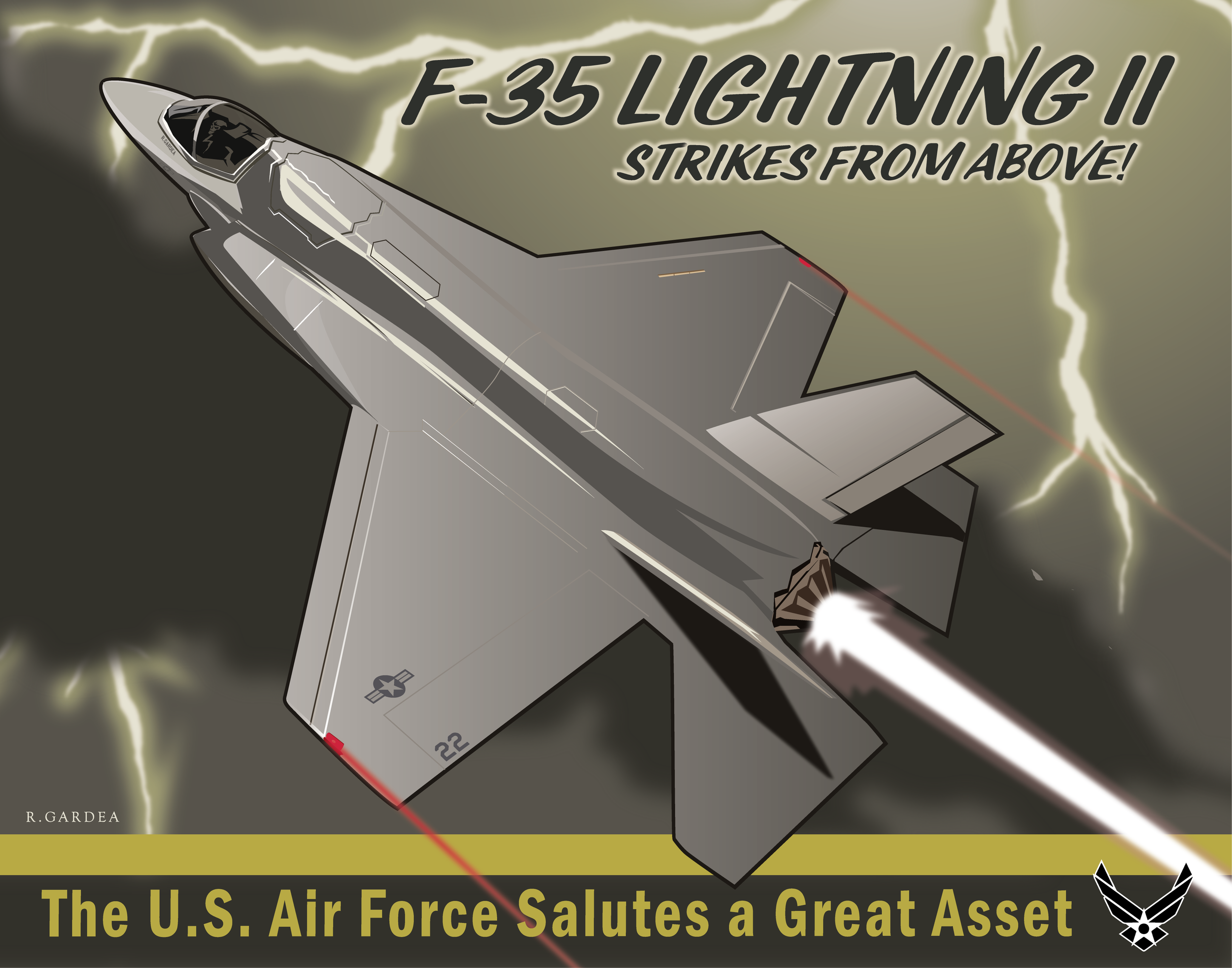 F35 Retro Ad.