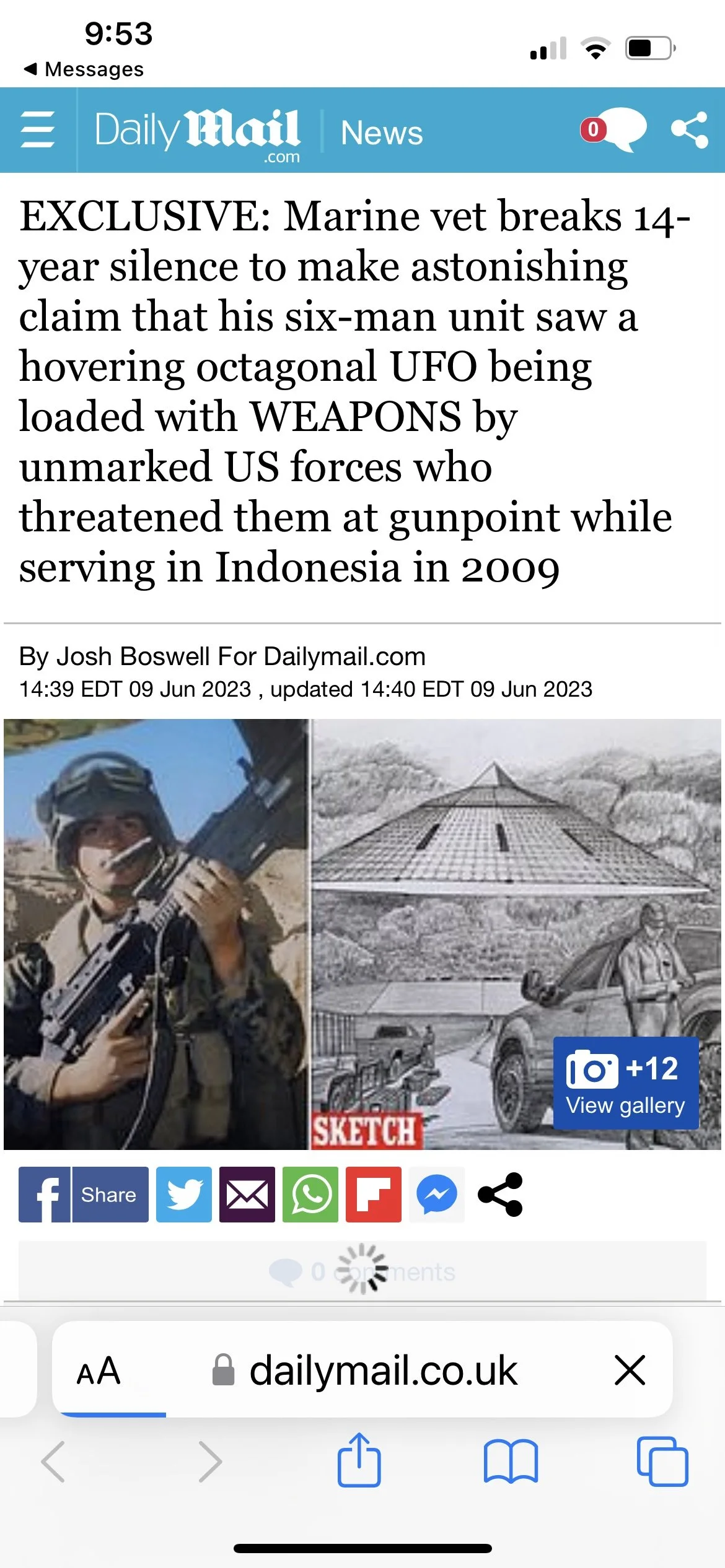 Daily Mail Whistleblower Article