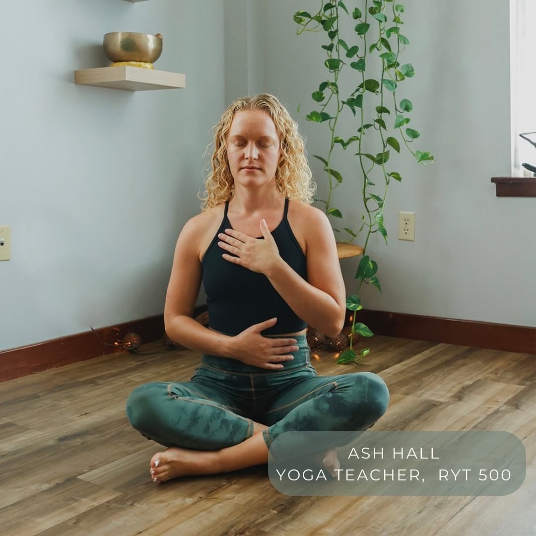 Ash teaches Yin &amp; Gentle Flow at our yoga studio located on the second floor of DBD. 

Learn more about her &amp; her classes! 

Ash is a yoga teacher and embodiment guide for transformative healing and self-discovery. Her gentle, explorative app