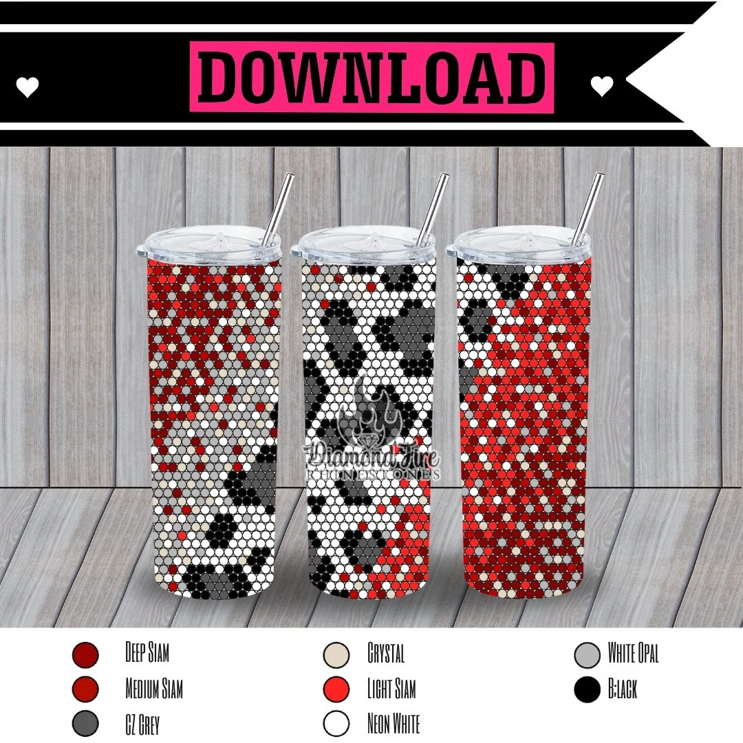 Download files SVGs — Diamond Fire Rhinestones