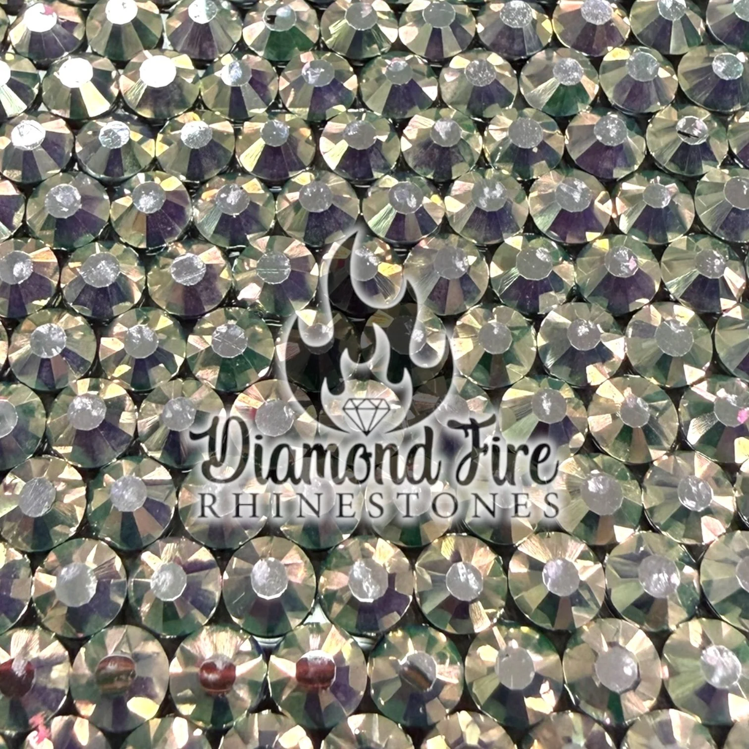 Flatback Mirage Labrador Glass Rhinestones