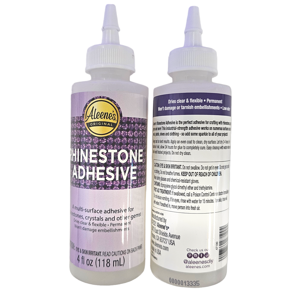 Aleene's Rhinestone Adhesive 4oz — Diamond Fire Rhinestones