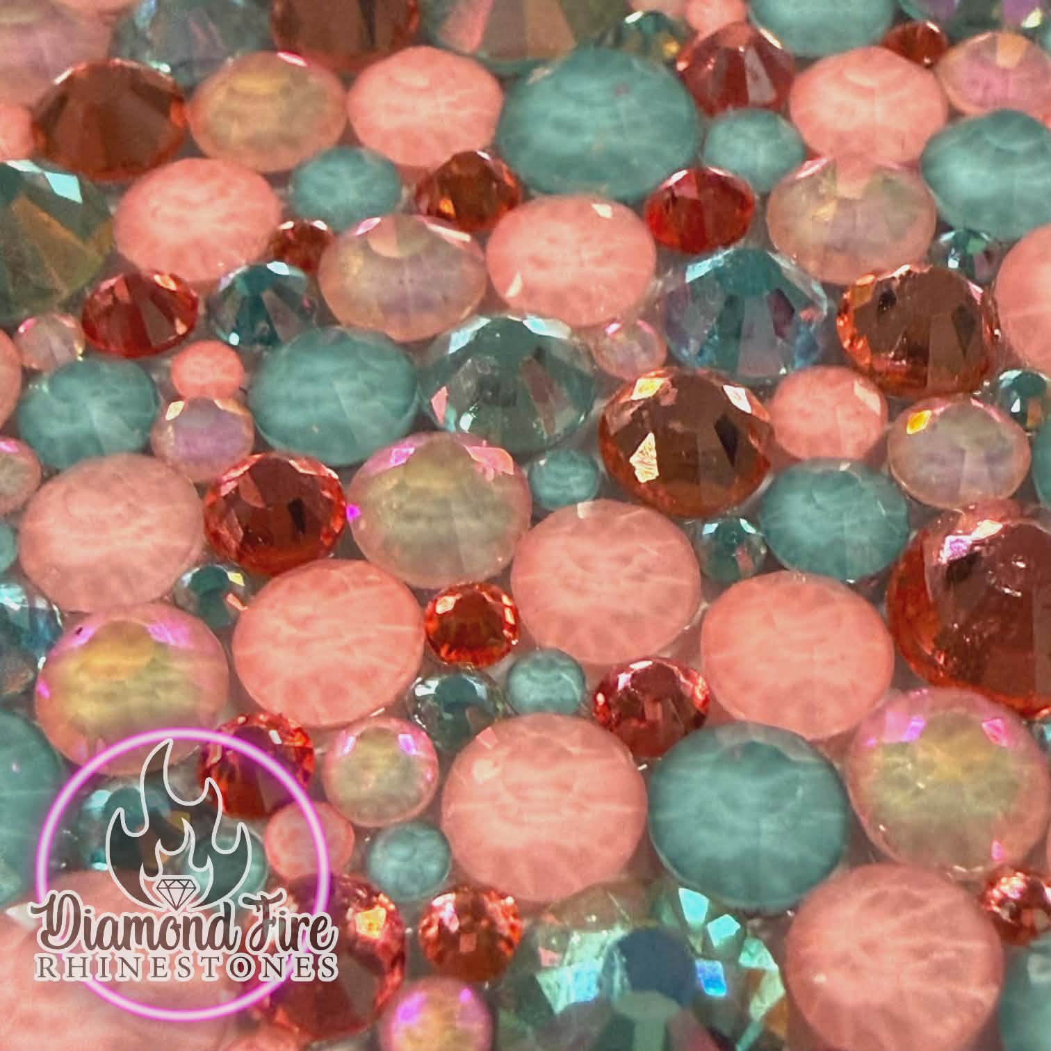Coastal Crush Rhinestone Mix