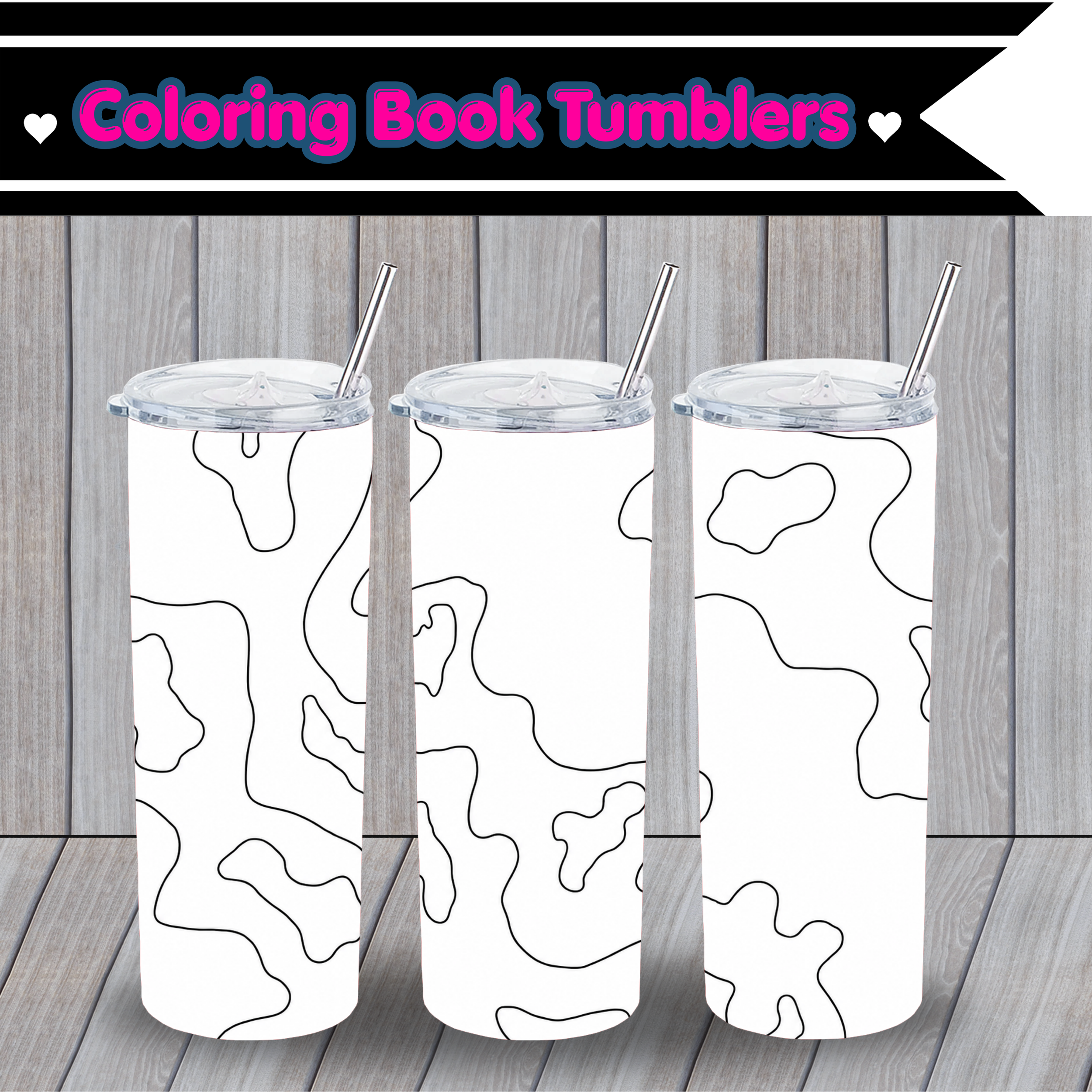 Geode Coloring Book Tumbler