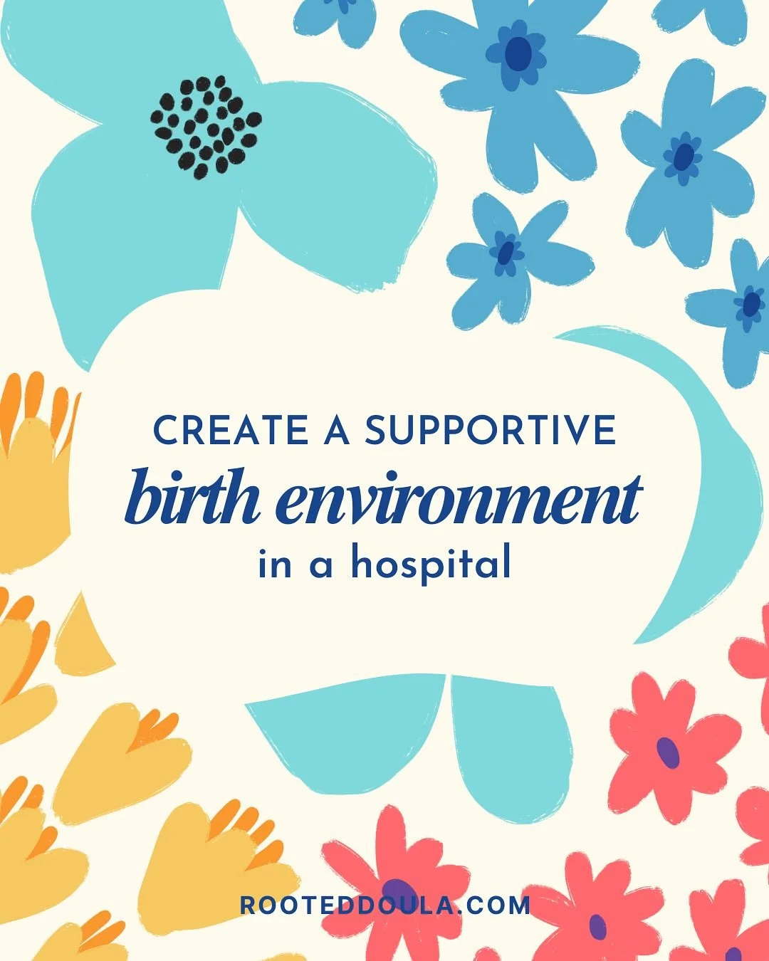 What&rsquo;s our biggest tip for creating a chill birth environment in the hospital? Make it feel like home!

Bring your partner and your doula &bull; pack snacks &bull; make a playlist &bull; bring your second favorite blanket (just in case it gets 