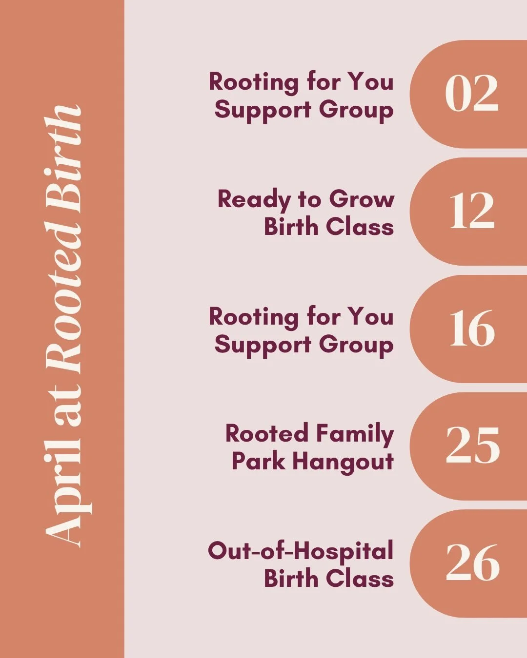 It&rsquo;s almost April!!! 🌷🪻 Check out the classes and events we have on the horizon!

#sanantoniodoulas #doulasupport #birthclass #parentingsupportgroup